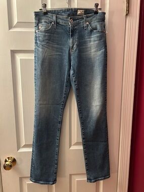 Ag Adriano Goldschmied Mari High-Rise Straight Jeans Size 28R